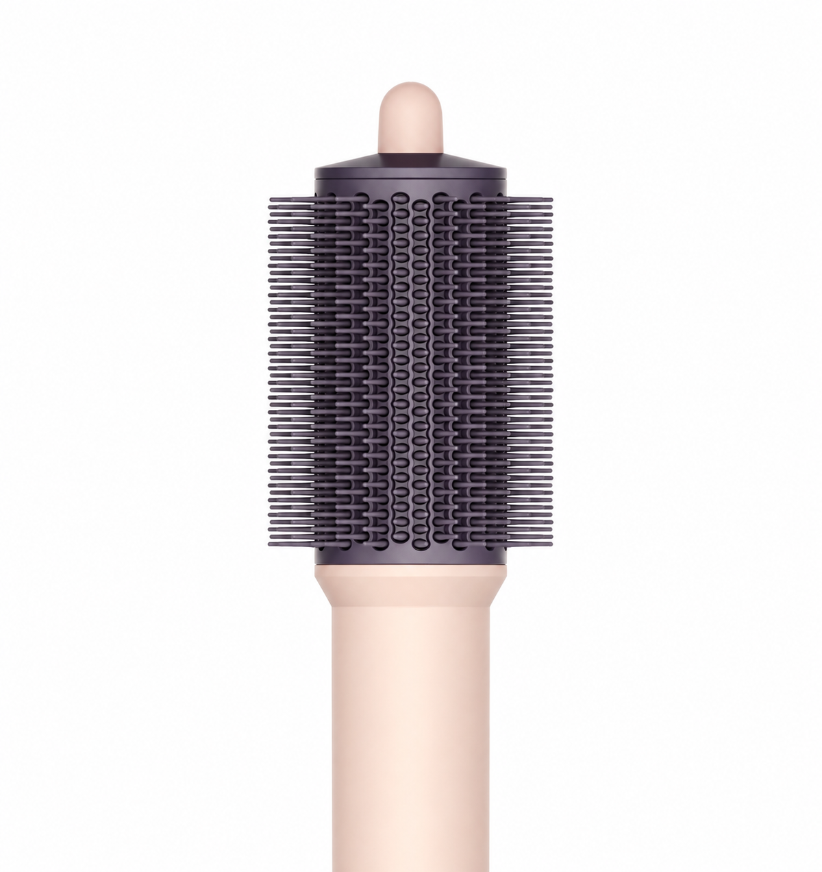 Round hot-air styling brush, blush and lilac barrel EP01