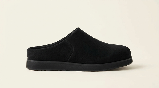 Slip-on clog, black PB25