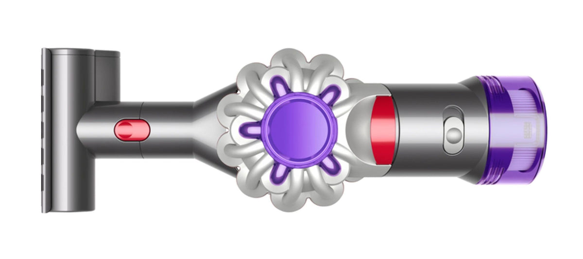Handheld cordless vacuum kit, purple and nickel, with tools EP08